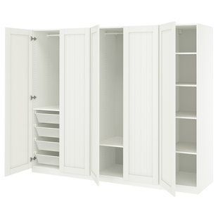 IKEA Гардероб комбінований, білий/білий PAX / GULLABERG, 895.615.87 89561587 фото
