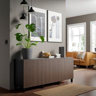 IKEA Двері, шпон дуба коричневого кольору BJ&Ouml;RK&Ouml;VIKEN, 704.909.48 70490948 фото
