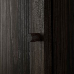 IKEA Двері, темно-коричнева імітація. дуб OXBERG, 704.928.91 70492891 фото