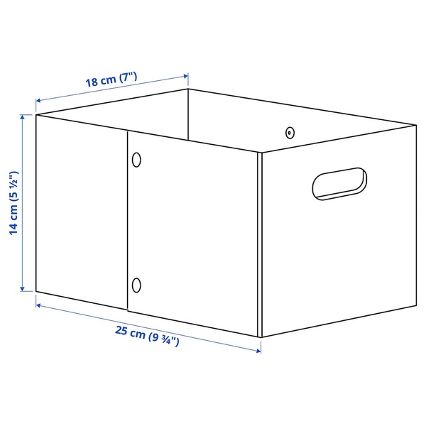 IKEA JAGMASTARE (ИКЕА ЯГМАСТАРЕ), Корзина, 25х18х14 см., 205.558.81 20555881 фото