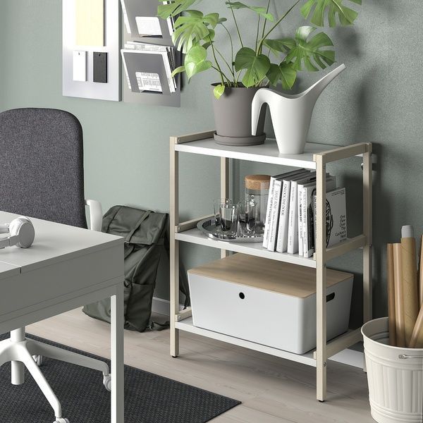 IKEA Контейнер, белый KUGGIS, 105.685.20 10568520 фото
