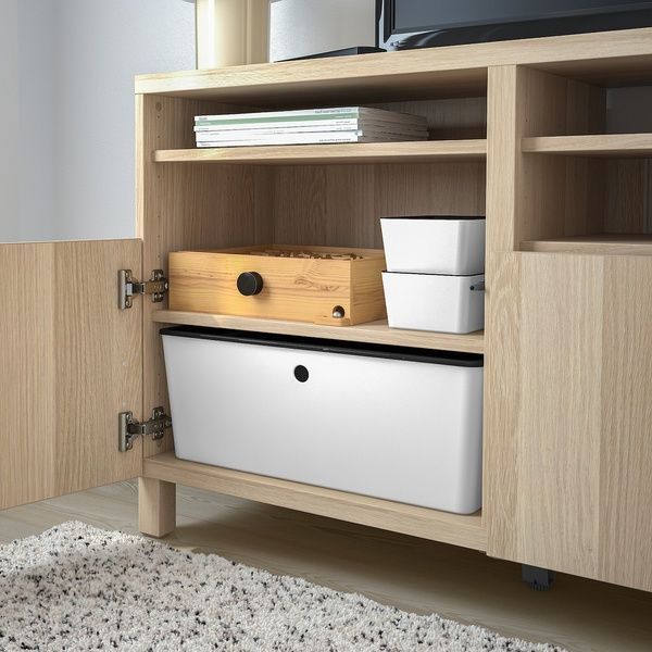 IKEA Контейнер, белый KUGGIS, 105.685.20 10568520 фото