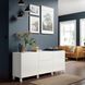 IKEA Комбинация с ящиками, белый/Сельсвикен/Стуббарп глянцевый/белый BEST&Aring;, 394.127.07 39412707 фото 3
