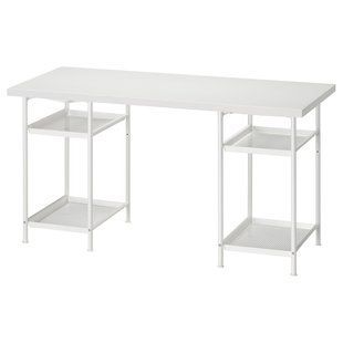 IKEA Письменный стол, белый LAGKAPTEN / SP&Auml;ND, 395.638.43 39563843 фото