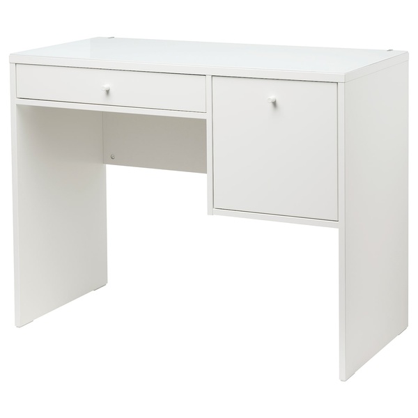 IKEA Столик туалетный SYVDE (ИКЕА СЮВДЕ), Туалетный столик, белый, 100x48 см, 804.307.46 80430746 фото