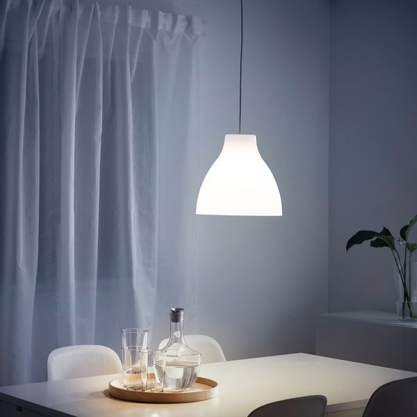 IKEA Світильник підвісний, білий MELODI, 603.865.27 60386527 фото