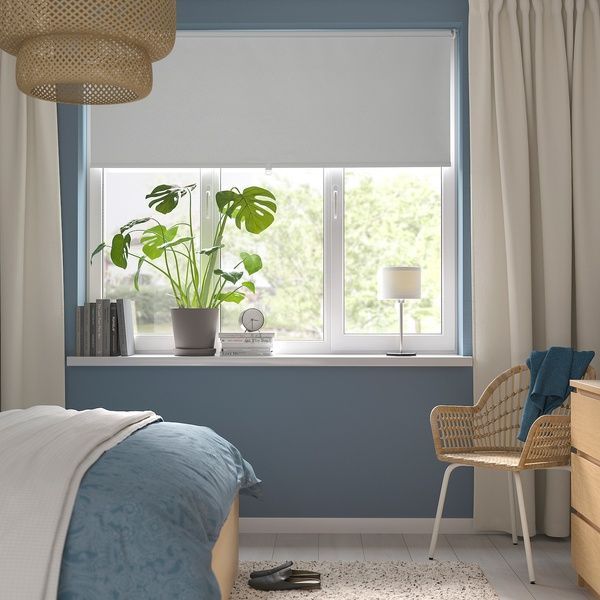 IKEA Рулонные шторы Blackout, белые. F&Ouml;NSTERBLAD, 105.737.48 10573748 фото