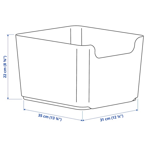 IKEA PLUGGIS (ІKEA ПЛАГГИС), Контейнер для сортування сміття, білий, 14 л, 802.347.07 80234707 фото