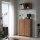 IKEA Комбінація з дверима, коричневий горіх BILLY / EKET, 095.060.76 09506076 фото 1