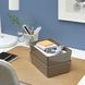 IKEA Контейнер з кришкою, темно-сіро-бежевий KUGGIS, 595.824.83 59582483 фото 4