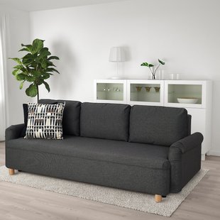 IKEA GRIMHULT (ИКЕА GRIMHULT), Диван-кровать 3-местный, серый, 404.856.32 40485632 фото