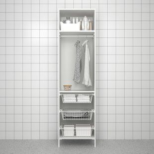 IKEA Книжный шкаф, белый/имитация. дуб ENHET, 594.355.76 59435576 фото