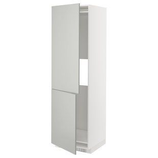 IKEA Sz d od ice або zamr z 2sz, білий/Havstorp світло-сірий METOD, 195.382.08 19538208 фото