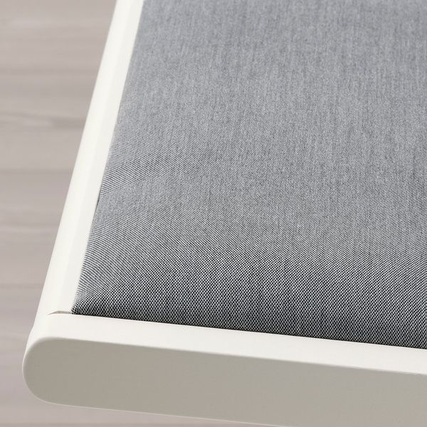 IKEA Стіл та 4 стільці білий/Кніса світло-сірий NORDEN / FR&Ouml;SVI, 895.688.19 89568819 фото