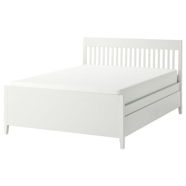 IKEA Каркас кровати с ящиками, белый IDAN&Auml;S, 804.588.63 80458863 фото