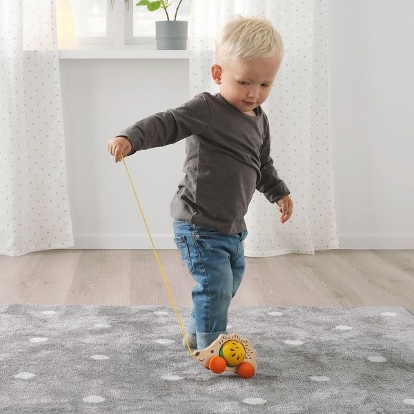 IKEA Игрушка-качалка, ёжик/разноцветный UPPST&Aring;, 905.046.66 90504666 фото