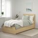 IKEA Каркас кровати с 2 ящиками для хранения, дубовый шпон, беленый MALM, 191.398.27 19139827 фото 5