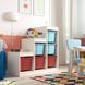 IKEA Стелаж з контейнерами, білий світло-синій/червоний TROFAST, 495.733.99 49573399 фото 2