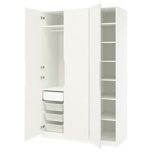 IKEA Гардеробная комбинация, белый/кремовый PAX / TONSTAD, 595.489.84 59548984 фото
