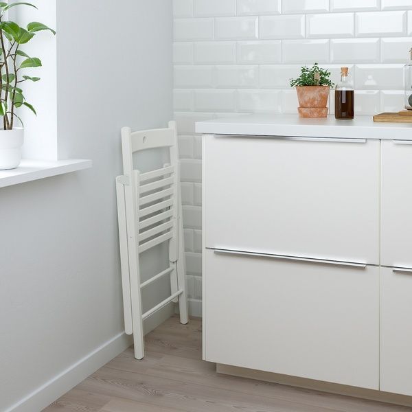 IKEA Стіл та 4 стільці, білий/білий NORDEN / FR&Ouml;SVI, 495.688.16 49568816 фото