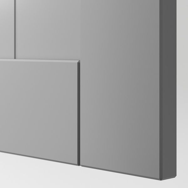 IKEA Гардероб комбінований білий/сірий PAX / GULLABERG, 895.629.97 89562997 фото