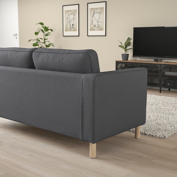 IKEA PÄRUP (ІKEA ПЭРУП), 2-місний диван, Vissle grey, 793.891.73 79389173 фото