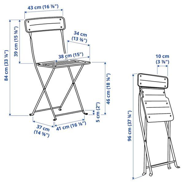 IKEA Стул садовый, оранжевый SUNDS&Ouml;, 705.289.46 70528946 фото