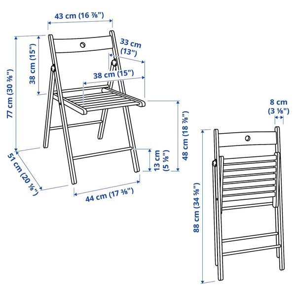 IKEA Стіл та 4 стільці, білий/білий NORDEN / FR&Ouml;SVI, 495.688.16 49568816 фото