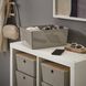 IKEA Контейнер з кришкою темно-сіро-бежевий/бамбук KUGGIS, 895.826.17 89582617 фото 2