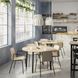 IKEA Стол для переговоров, круглый береза/черный шпон MITTZON, 395.304.28 39530428 фото 6