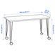 IKEA Письменный стол, бамбук/черный ANFALLARE / KRILLE, 895.099.95 89509995 фото 2