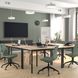 IKEA Конференц-крісло Gunnared зелено-сірий/чорний L&Aring;NGFJ&Auml;LL, 295.060.56 29506056 фото 1