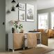 IKEA Комбинация с ящиками, белый/Хедевикен/Дубовый шпон Стуббарп BEST&Aring;, 394.402.58 39440258 фото 1