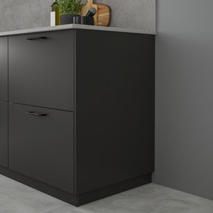 IKEA FORBATTRA (ИКЕА ФОРБАТТРА), Накладная панель, матовый антрацит, 39x103 см, 605.267.35 60526735 фото