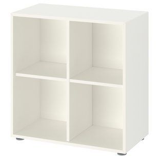 IKEA Шафа комбінована з ніжками, біла EKET, 493.068.72 49306872 фото