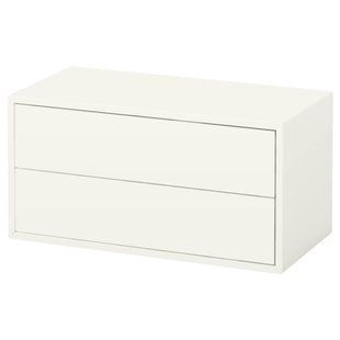 IKEA Шкаф/2 ящика, белый EKET, 003.339.47 00333947 фото