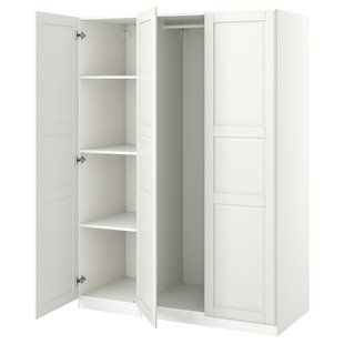 IKEA Гардероб комбінований білий/білий PAX / TYSSEDAL, 094.297.33 09429733 фото