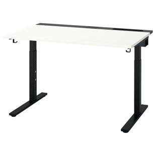 IKEA Письменный стол, белый/черный MITTZON, 795.260.33 79526033 фото