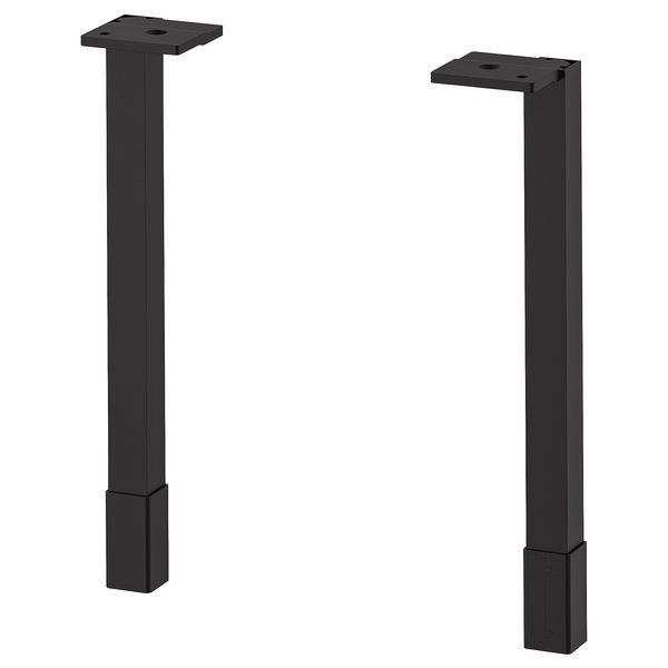 IKEA Ножки шкафа, антрацит ENHET, 504.490.21 50449021 фото