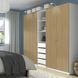IKEA Гардероб комбінований, білий/іміт. дубовий PAX / STORKLINTA, 895.628.84 89562884 фото 3