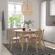 IKEA Стіл та 4 стільці, шпон світлий бук/ясен SKANSN&Auml;S / LISABO, 395.614.86 39561486 фото 2