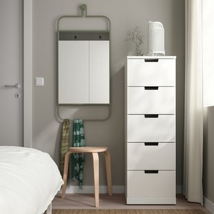 IKEA GRANVAG (ІKEA ГРАНВАГ), Дзеркало, висить на стіні/зелене, 50х110 см, 105.109.87 10510987 фото