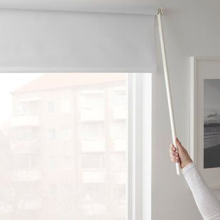 IKEA Рулонные шторы Blackout, белые. FRIDANS, 603.968.66 60396866 фото