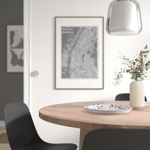 IKEA SILVERSIDA (ИКЕА СИЛЬВЕРСИД), Блюдо, узор/синий, 34 см, 905.656.88 90565688 фото