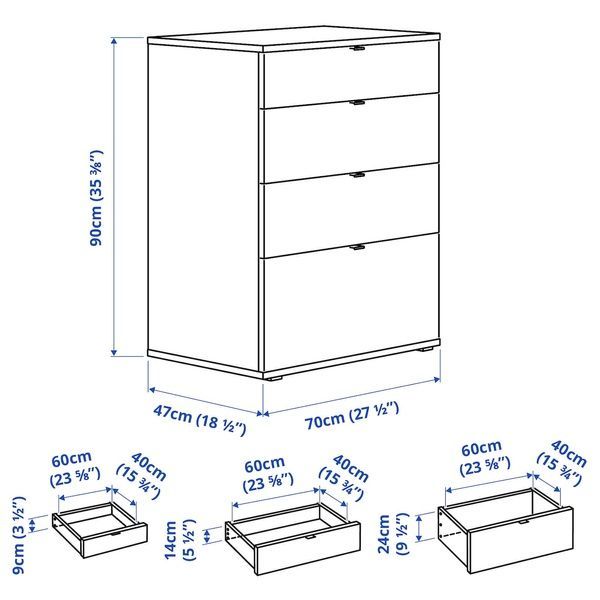 IKEA Гардеробная комбинация, белый VIHALS, 594.421.81 59442181 фото