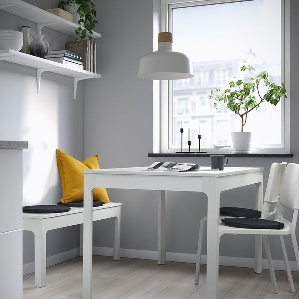 IKEA Подушка на стілець, чорна &Auml;NGSFR&Auml;KEN, 405.730.54 40573054 фото