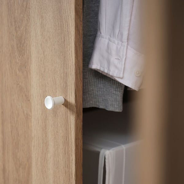 IKEA Шафа на 2 двері та 2 ящика, імітація. дуб VILHATTEN, 705.306.09 70530609 фото