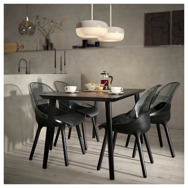 IKEA Стул, черный BALTSAR, 505.321.38 50532138 фото