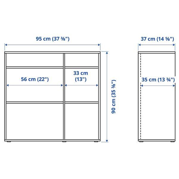 IKEA Гардеробная комбинация, белый VIHALS, 594.421.81 59442181 фото