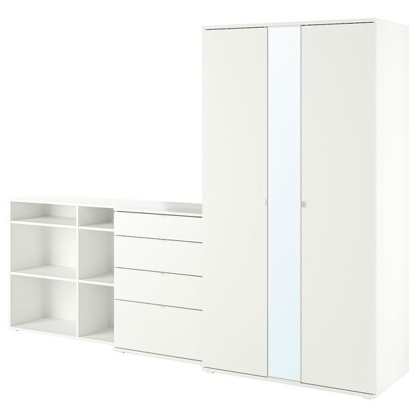 IKEA Гардеробная комбинация, белый VIHALS, 594.421.81 59442181 фото